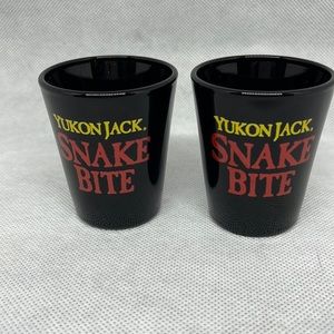 Set of 2 Yukon Jack Shot Glasses